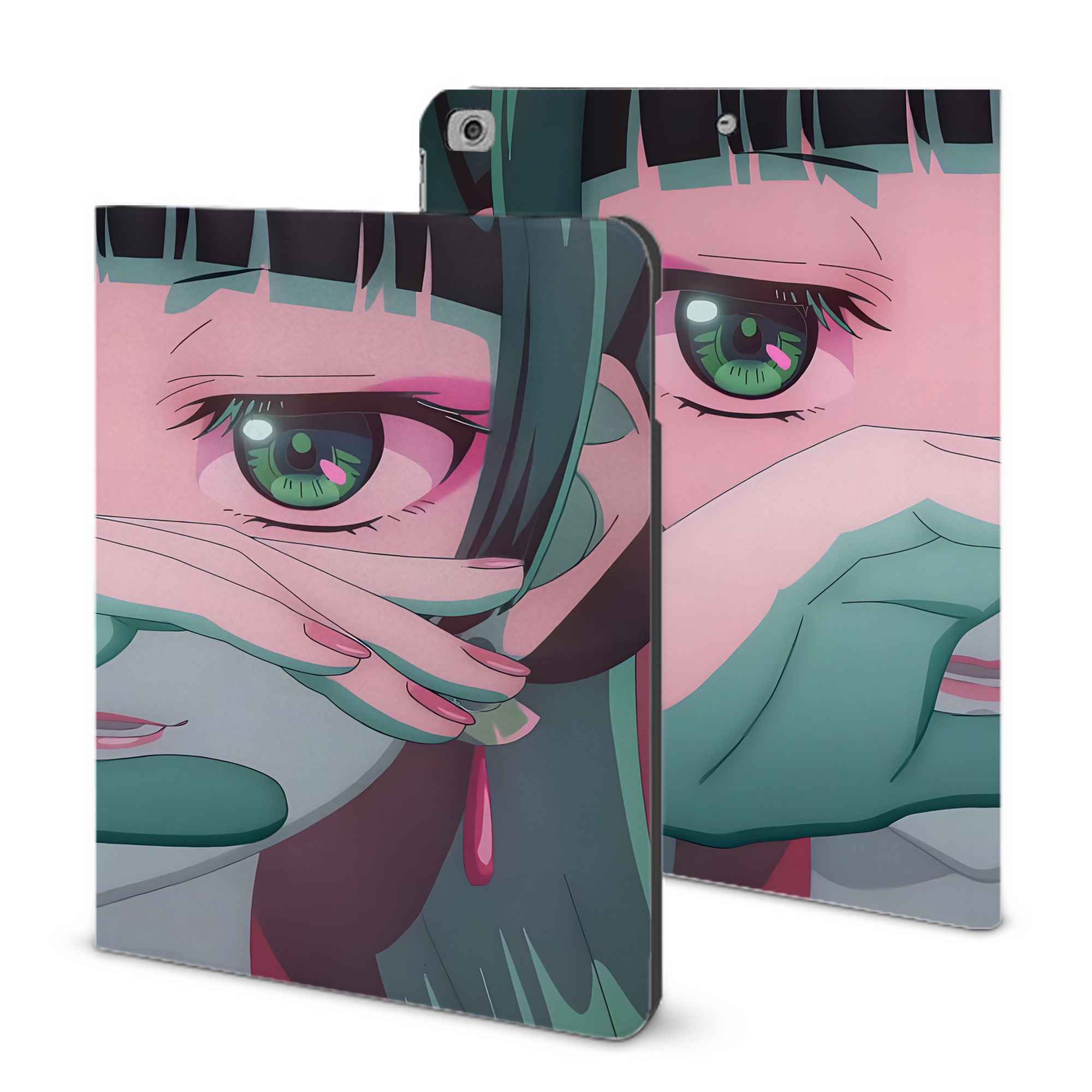 （画像用） 薬屋のひとりごと The Apothecary Diaries IPad ケース ブック型 PUレザー TPU 耐衝撃 軽量 薄型 ペン収納なし 全面保護 IPad 各モデル対応